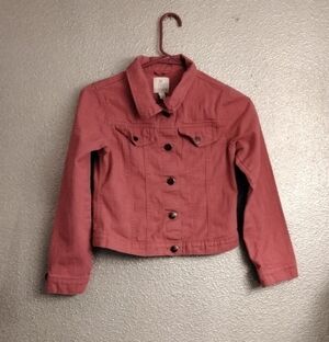 1989 Place Pink Jean Jacket Size XL (14)